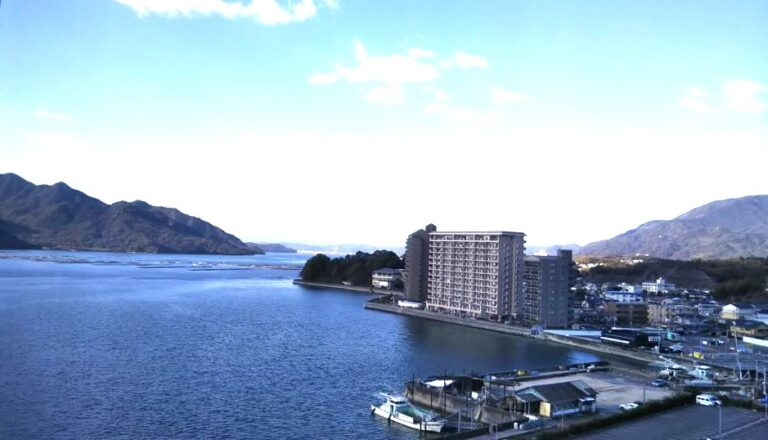 宮島ホテル窓から見える景色